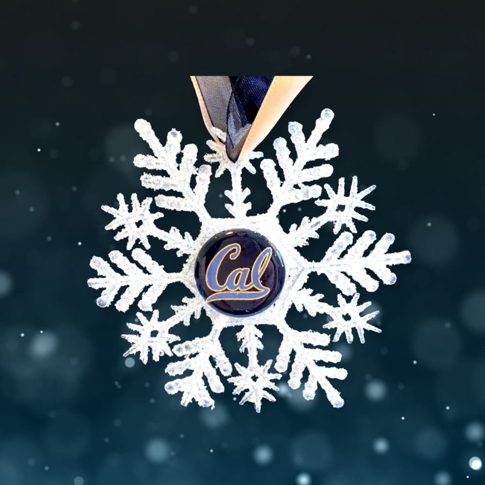 Univ Of Cal Berkeley GOLDEN BEARS Snowflake *NEW*